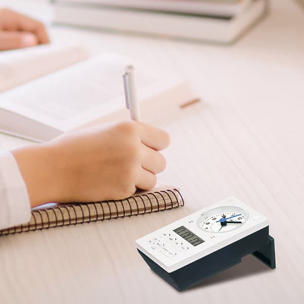 SEIKO セイコー スタディタイムビズ クオーツ目覚まし時計 KR514W