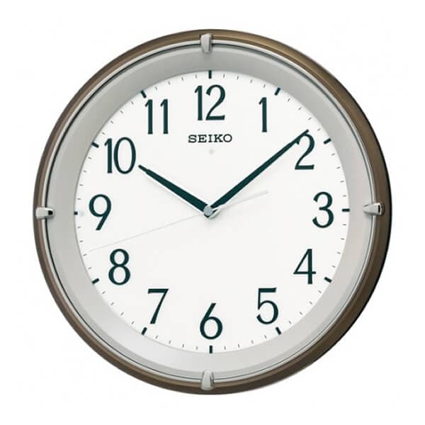 SEIKO セイコー 夜光 電波 掛け時計 KX203B