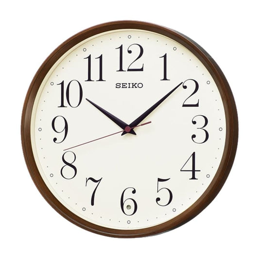 SEIKO（セイコー）スタンダード 電波掛け時計　KX222B　濃茶