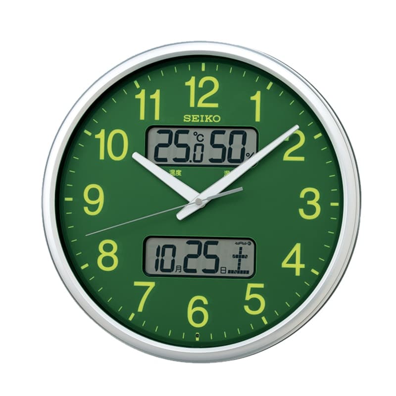 SEIKO セイコー オフィスタイプ 電波掛け時計　KX235H　集光樹脂　35cm