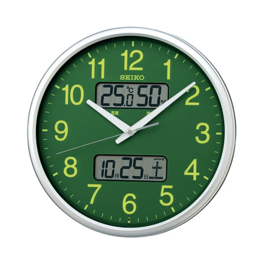 SEIKO セイコー オフィスタイプ 電波掛け時計　KX235H　集光樹脂　35cm