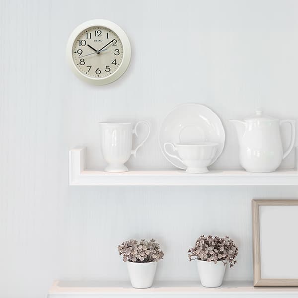 SEIKO セイコー 電波掛け時計 スタンド付き スタンダード 【KX245A】