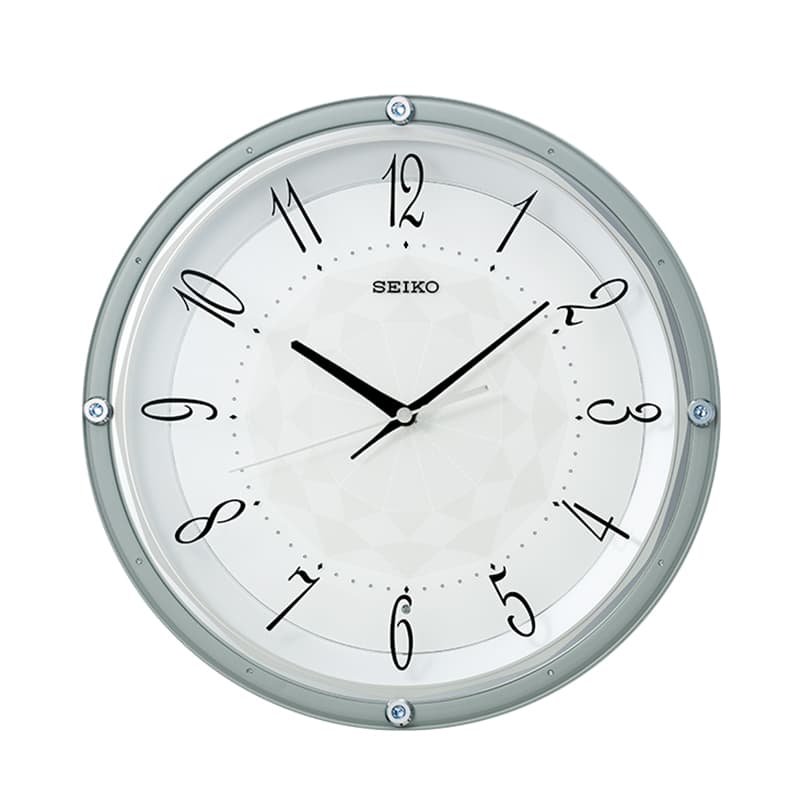 SEIKO（セイコー）スタンダード 電波掛け時計　KX257L　ブルー
