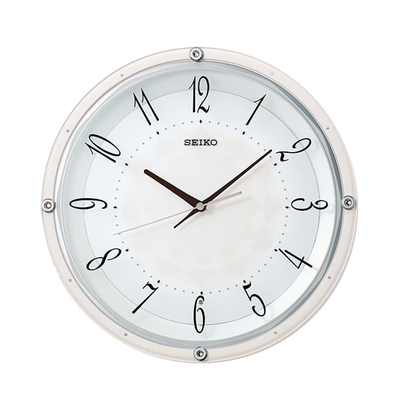 SEIKO（セイコー）スタンダード 電波掛け時計　KX257P　ピンク