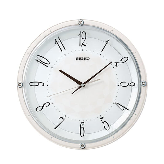 SEIKO（セイコー）スタンダード 電波掛け時計　KX257P　ピンク