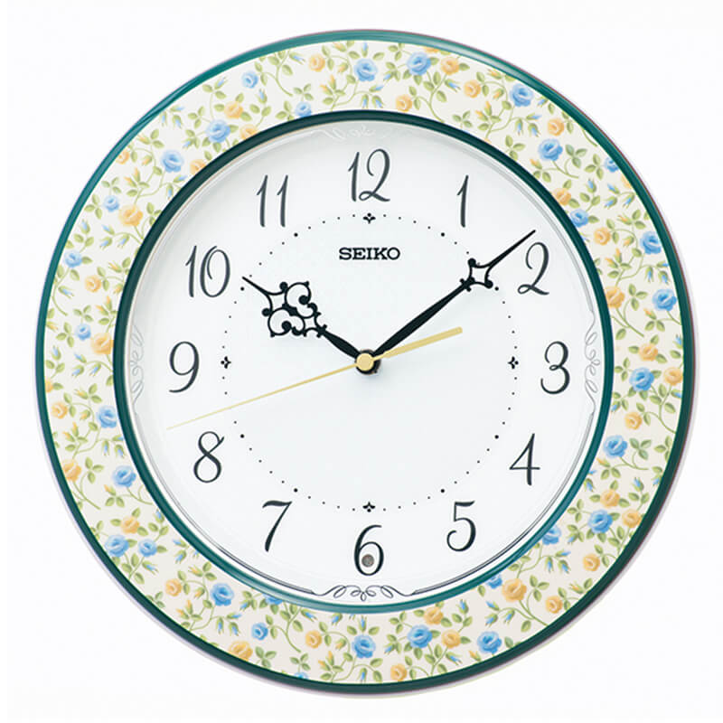 SEIKO 木製掛時計 オクタゴナルデザイン 時計 セイコー掛け時計 木製