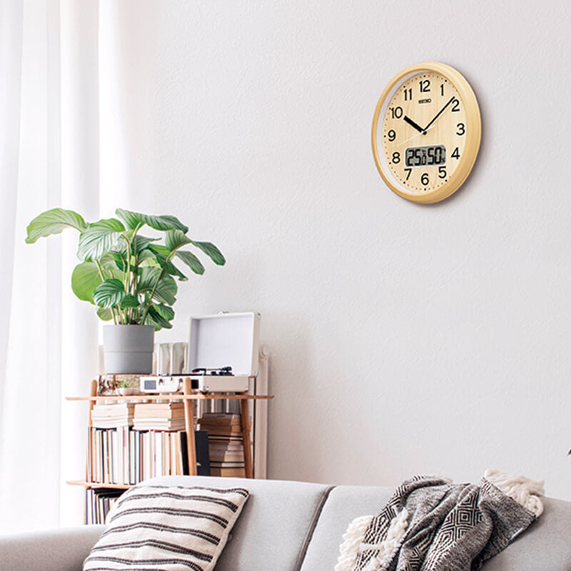 【SEIKO/セイコー】掛け時計　日本製　QB550B 昭和レトロ SEIKO/セイコー】掛け時計 日本製 QB550B 昭和レトロ ☆SEIKOセイコー