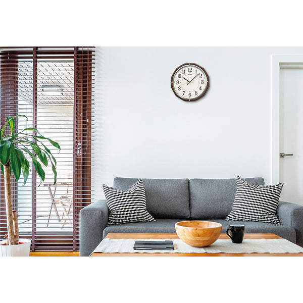 SEIKO（セイコー）スタンダード 12角形 電波掛け時計 KX274B