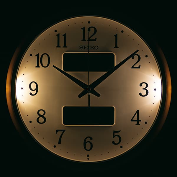 SEIKO（セイコー）スタンダード（液晶表示付） 電波掛け時計 KX276W