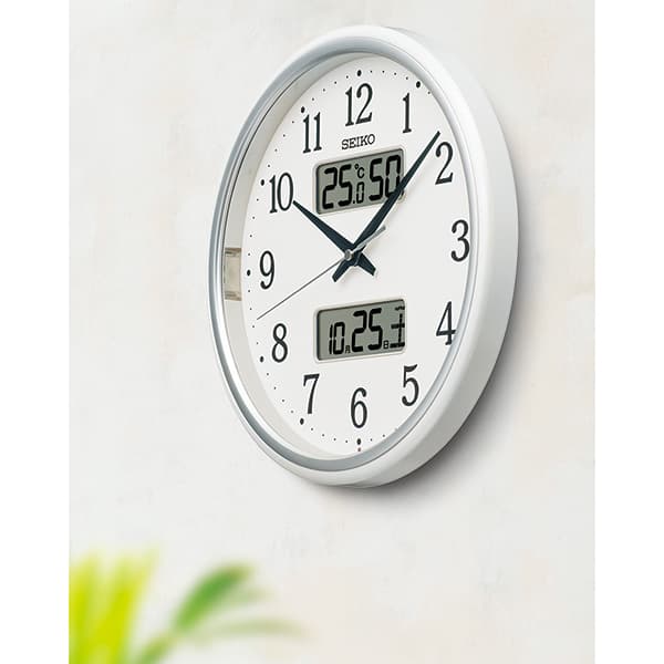 SEIKO（セイコー）スタンダード（液晶表示付） 電波掛け時計 KX276W