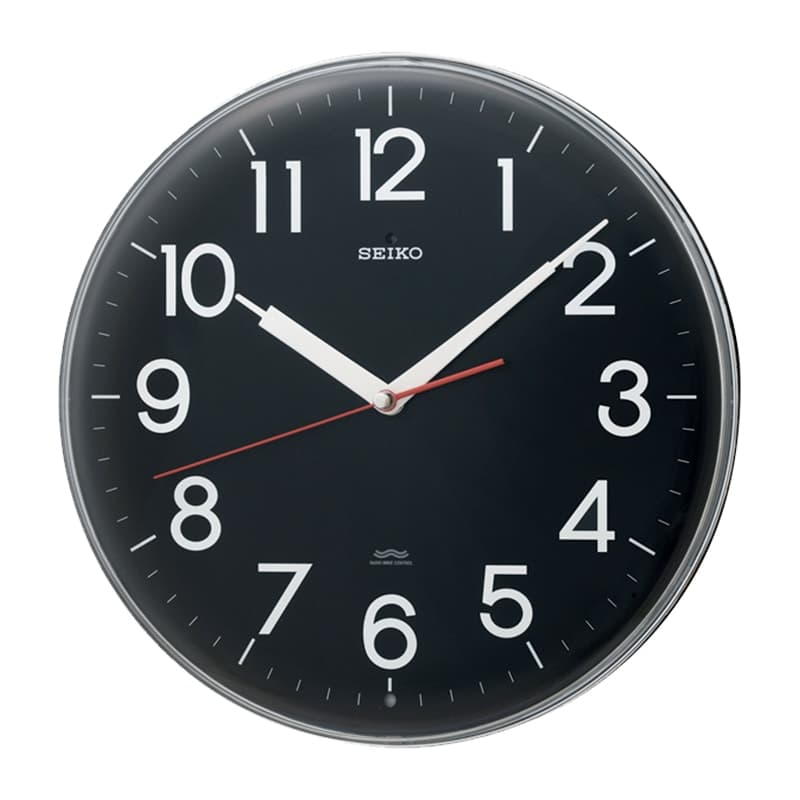 SEIKO セイコー スタンダード 電波掛け時計 KX301K　黒