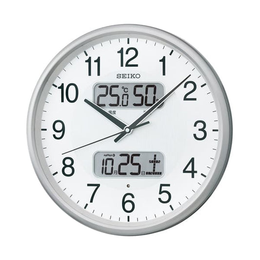 SEIKO セイコー スタンダード 電波 掛け時計 KX383S　35cm