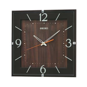SEIKO セイコー ナチュラルスタイル 電波 掛け時計 KX398B 濃茶