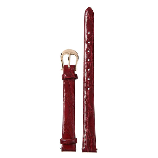 LCREA(ルクレア)腕時計用ベルト単品 LC10 本ワニ革/レッド