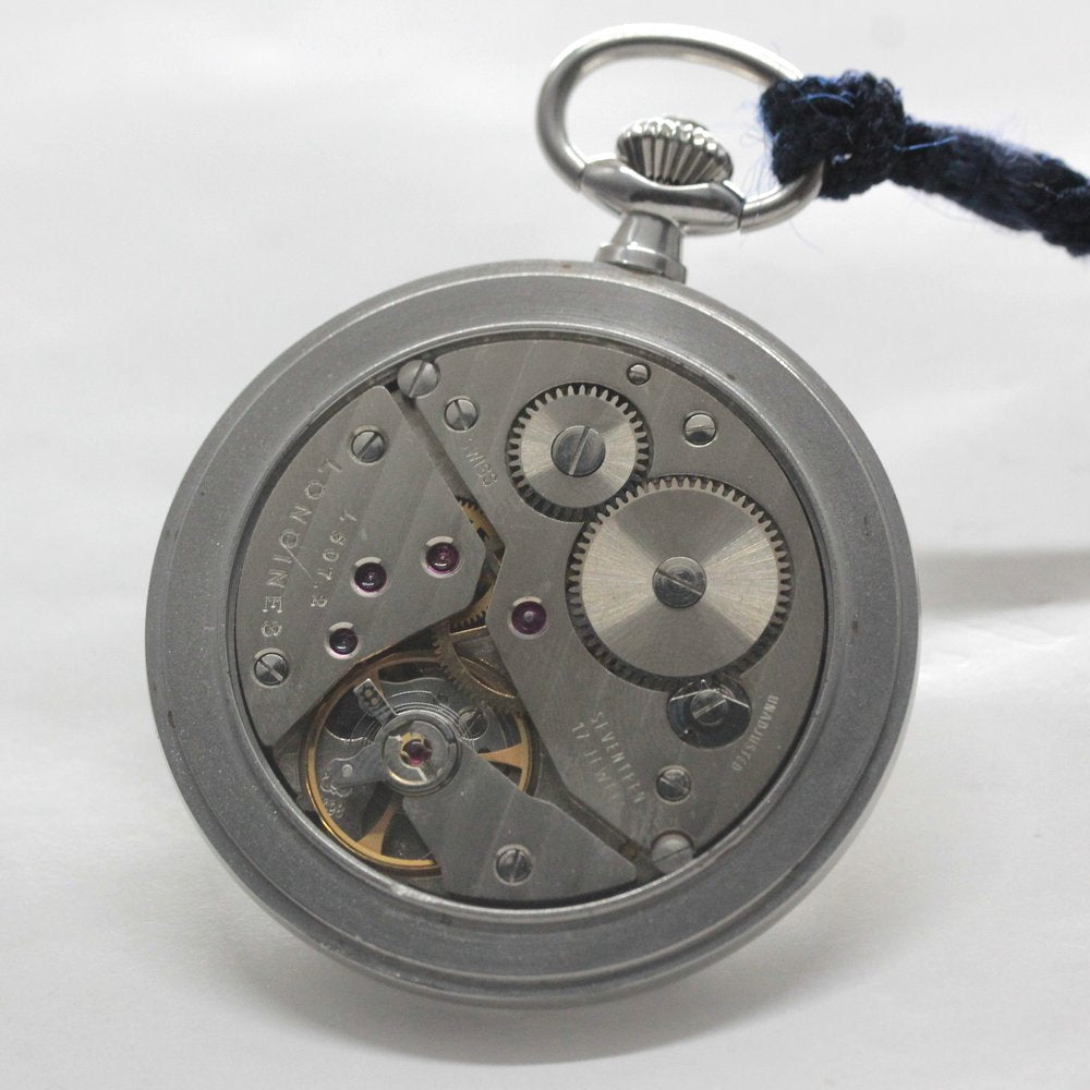 芥川・直木賞の正賞として贈られていた実績のある懐中時計 絶版モデルのロンジン　ハンターケース懐中時計/longines-153