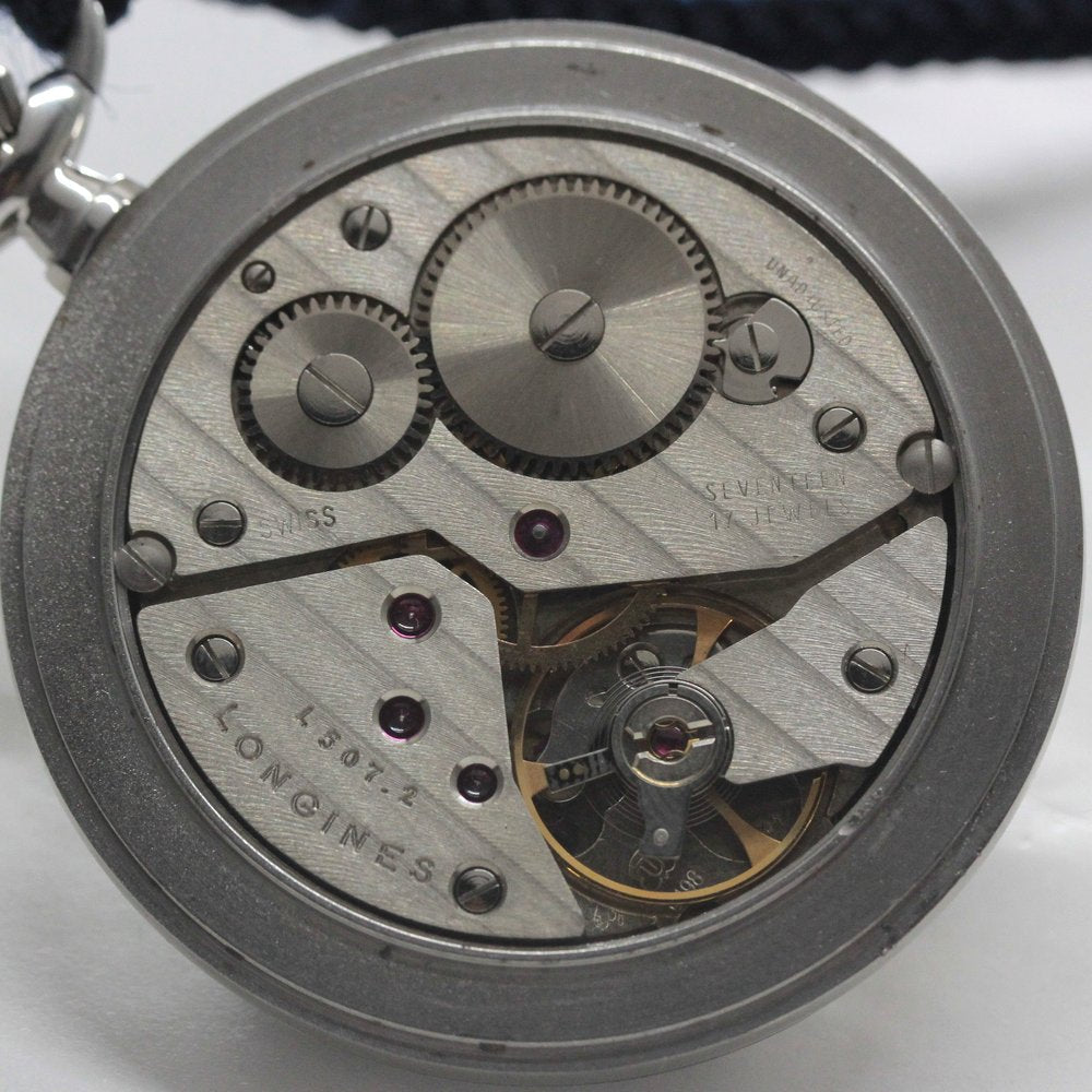 芥川・直木賞の正賞として贈られていた実績のある懐中時計 絶版モデルのロンジン　ハンターケース懐中時計/longines-153