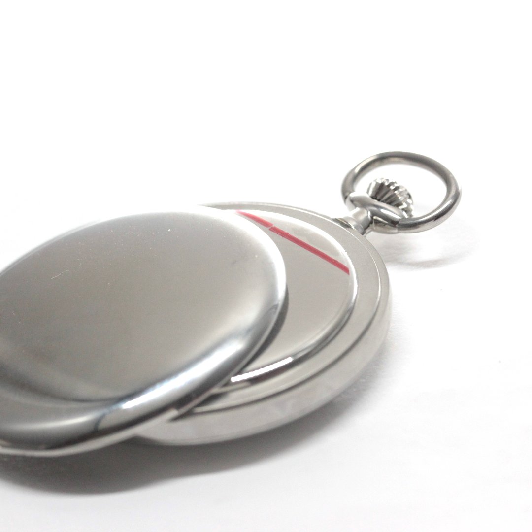 ロンジン / Longines / ヴィンテージ / 懐中時計/シルバーカラー / ハンターケース　ローマン数字/longines-158