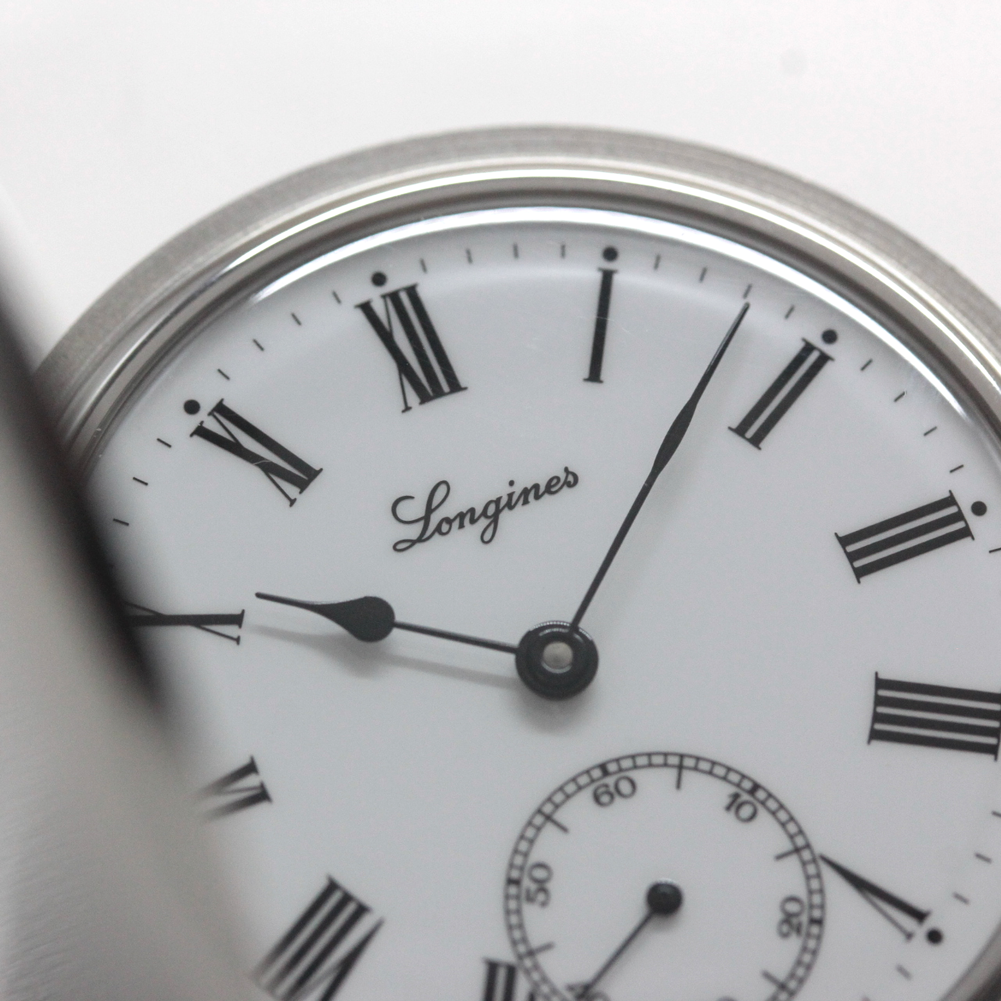筆記体のlonginesのロゴ ヴィンテージ懐中時計 /longines-163