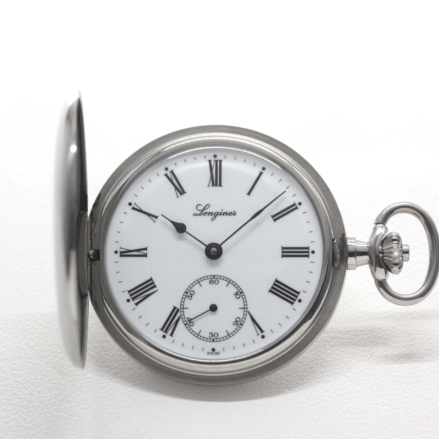 Longines(ロンジン) / シルバーカラー / ハンターケース / 2005年頃 Longines(ロンジン) / シルバーカラー / ハンターケース / 2005年頃