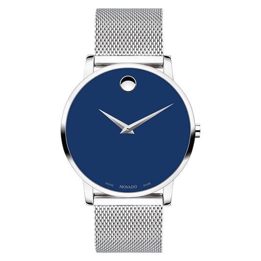 MOVADO(モバード）MUSEUM CLASSIC ミュージアムクラシック M0607349.8107S ブルー メンズ　腕時計