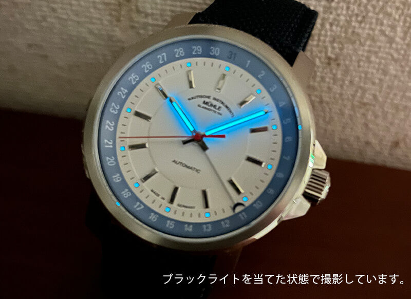 Muhle Glashutte(ミューレ・グラスヒュッテ) 29er Zeigerdatum 自動巻き 42mm 腕時計 M1-25-32-NB