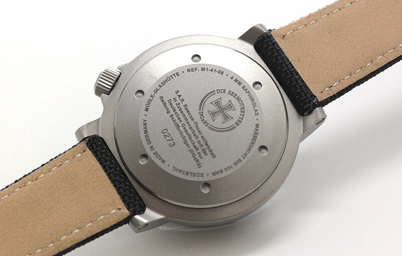 Muhle Glashutte(ミューレ・グラスヒュッテ) S.A.R. Rescue-Timer LUMEN 自動巻き 42mm 腕時計 M1-41-08-CB