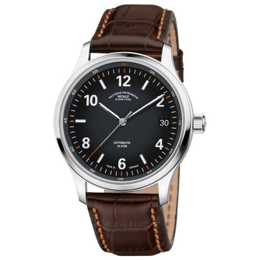 Muhle Glashutte(ミューレ・グラスヒュッテ) Lunova Datum 自動巻き 42mm 腕時計 M1-43-16-LB