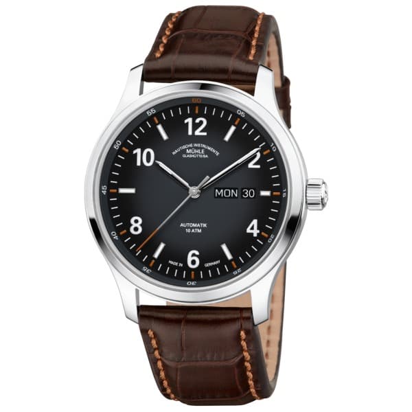 Muhle Glashutte(ミューレ・グラスヒュッテ) Lunova Tag/Datum 自動巻き 42mm 腕時計 M1-43-26-LB