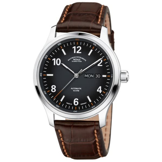 Muhle Glashutte(ミューレ・グラスヒュッテ) Lunova Tag/Datum 自動巻き 42mm 腕時計 M1-43-26-LB
