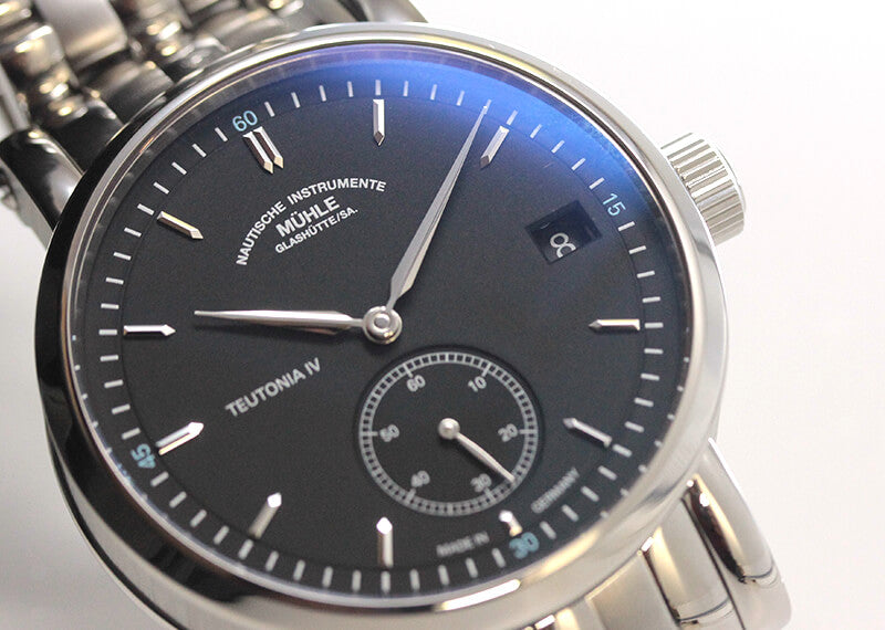Muhle Glashutte(ミューレ・グラスヒュッテ) Teutonia IV Kleine Sekunde 自動巻き 41mm 腕時計 M1-44-43-MB