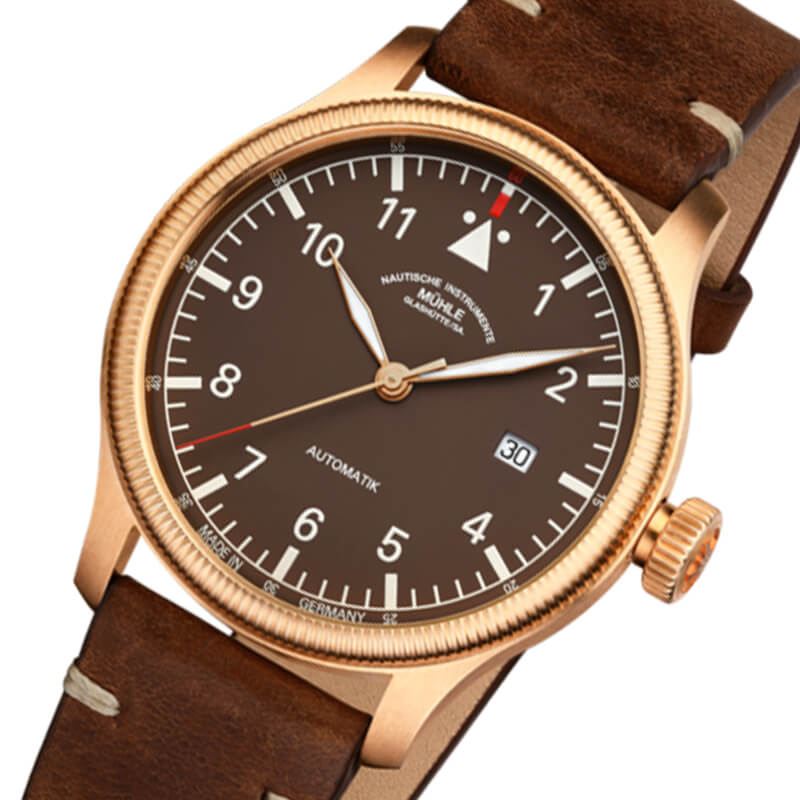 Muhle Glashutte(ミューレ・グラスヒュッテ) Terrasport IV BRONZE ブロンズ 自動巻き 42mm 腕時計 世界限定250本 M1-45-08-LB