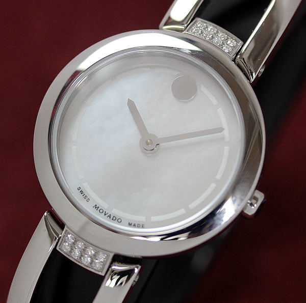 MOVADO(モバード）AMOROSA　Duo(アムローサ デュオ）女性用腕時計 M84.120.901S　0.062ctダイヤモンド/腕時計