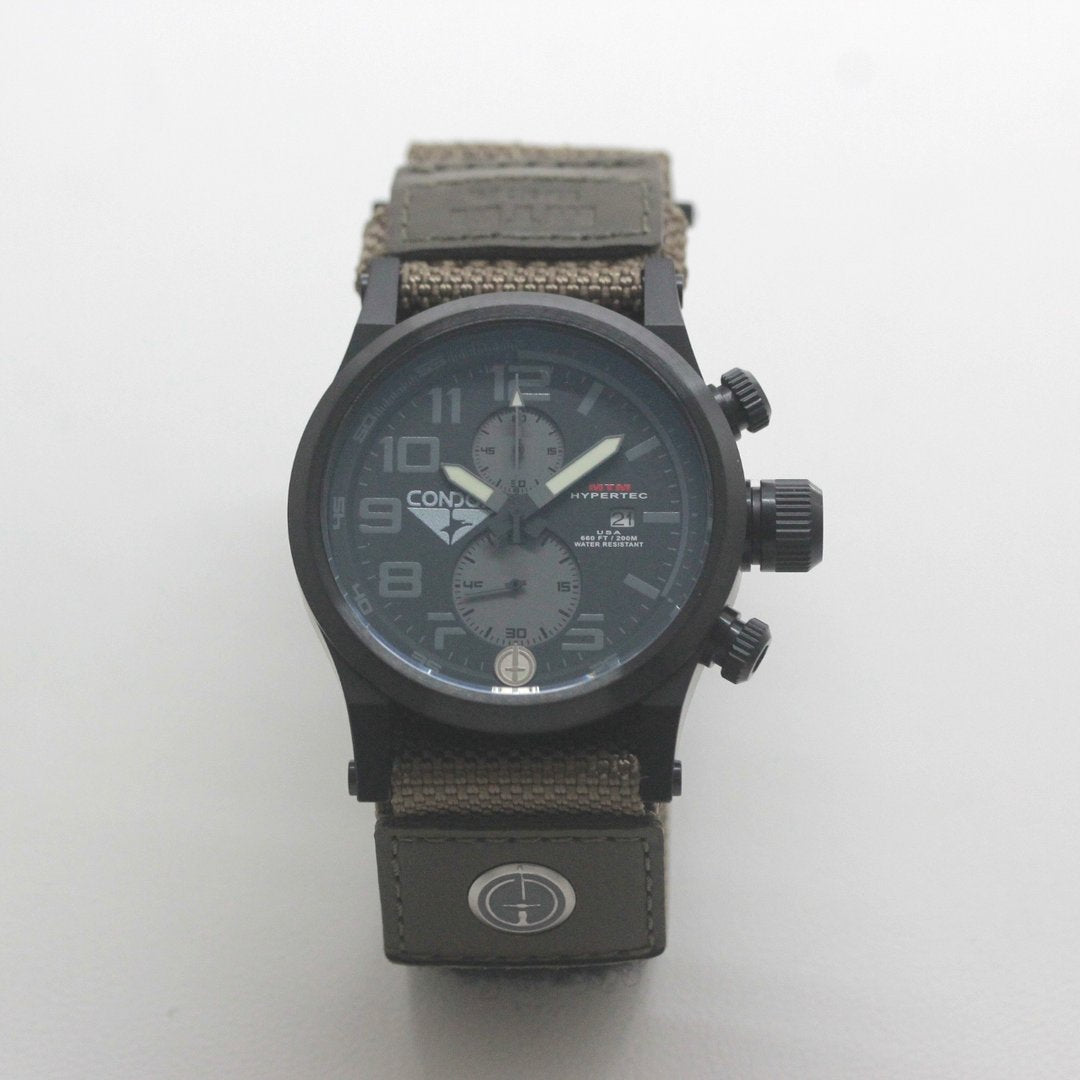 【9月15日(火)予約販売開始】MTM HYPERTEC CHRONO 2A「CONDOR OUTDOOR × MTM WATCH」 コラボ 腕時計 MTM-CNDR-01
