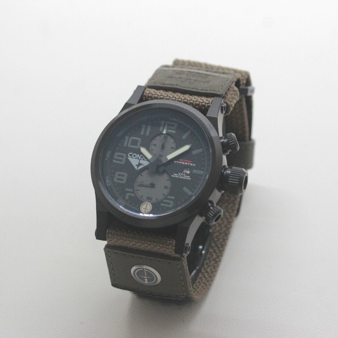 【9月15日(火)予約販売開始】MTM HYPERTEC CHRONO 2A「CONDOR OUTDOOR × MTM WATCH」 コラボ 腕時計 MTM-CNDR-01