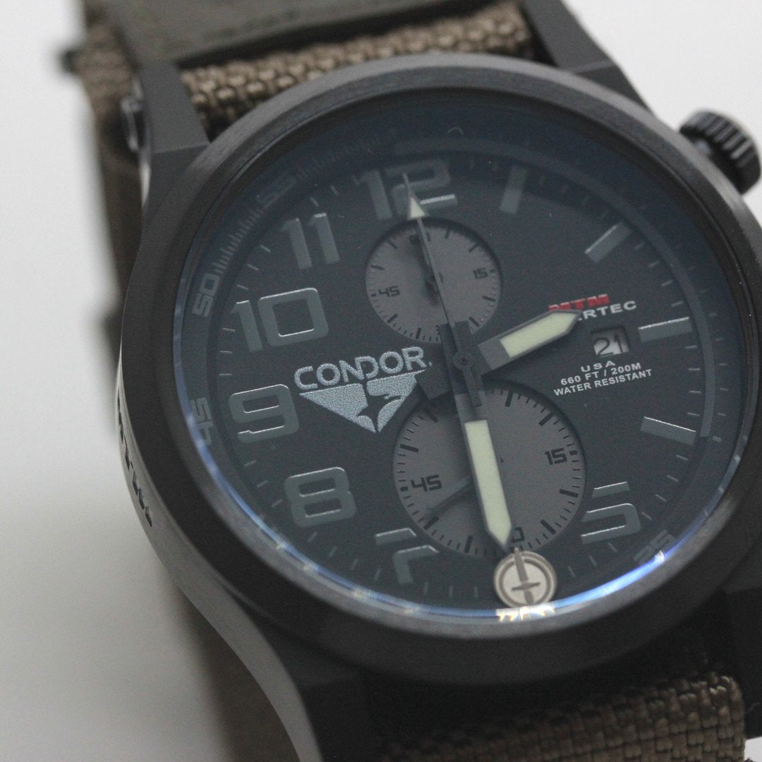 【9月15日(火)予約販売開始】MTM HYPERTEC CHRONO 2A「CONDOR OUTDOOR × MTM WATCH」 コラボ 腕時計 MTM-CNDR-01