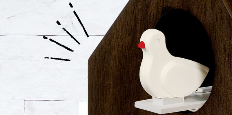 SEIKO セイコー 木製 カッコー 掛け置き時計 時報付　NA609B