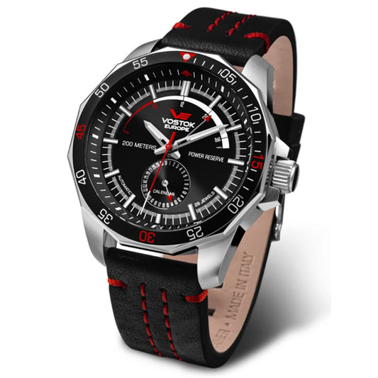 VOSTOK EUROPE（ボストーク ヨーロッパ）N1 Rocket パワーリザーブ NE57-225A563 ブラック 腕時計