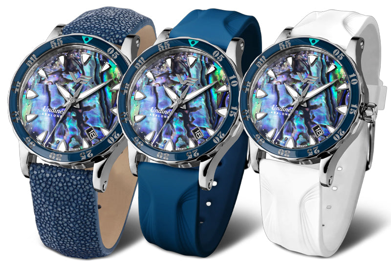 VOSTOK EUROPE(ボストーク ヨーロッパ) Undine ウンディーネ ユニセックスコレクション -Abalone- 自動巻き 腕時計 NH35-515A757