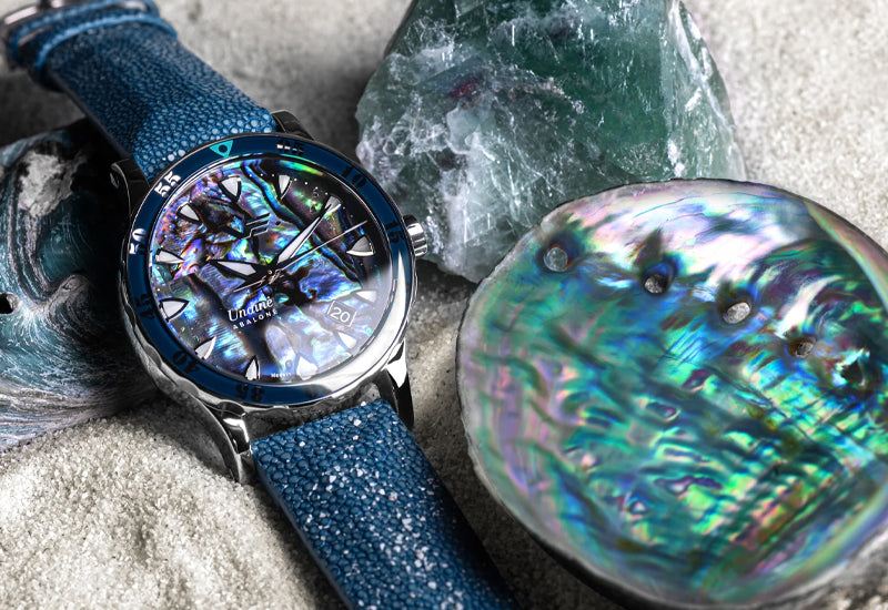 VOSTOK EUROPE(ボストーク ヨーロッパ) Undine ウンディーネ ユニセックスコレクション -Abalone- 自動巻き 腕時計 NH35-515A757