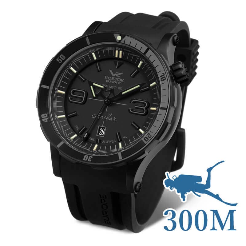 VOSTOK EUROPE（ボストーク ヨーロッパ） アンチャール Submarine 手巻付自動巻き 世界限定3000本 NH35A-510C553 腕時計