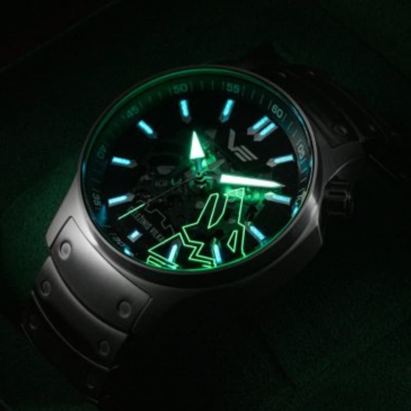 VOSTOK EUROPE（ボストークヨーロッパ） アイアンウルフ(Iron Wolf) 自動巻き スケルトン 腕時計 NH72-592A706