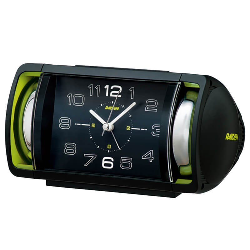 SEIKO セイコー PYXIS ピクシス ライデン 大音量アラーム 目覚まし時計 NR447K ブラック