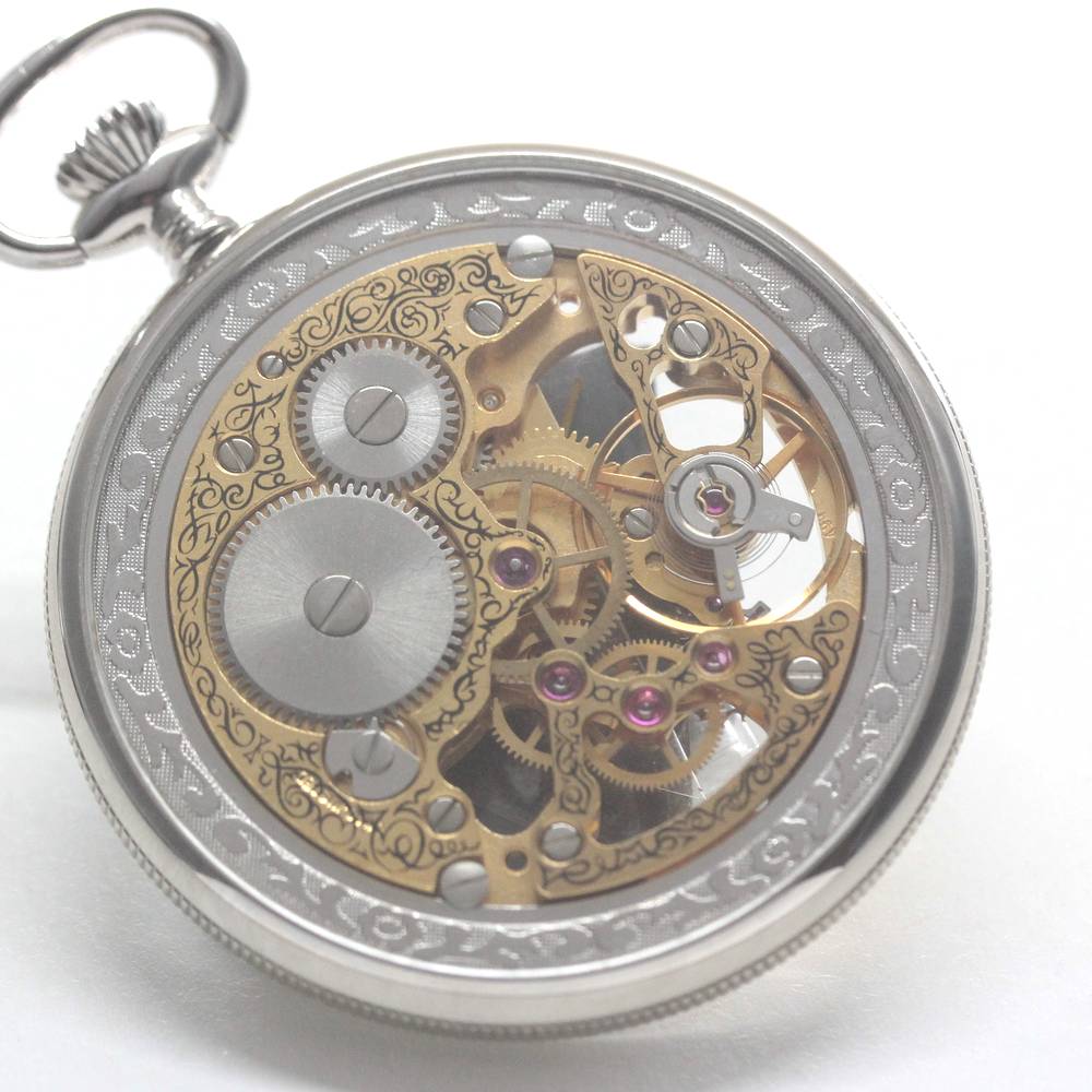 正美堂オリジナルウォッチ/懐中時計/リサイクルウォッチ/スケルトン