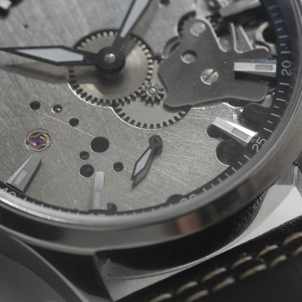 正美堂オリジナルウォッチ/オープンダイヤル/スイス製オールドムーブメント/old6498-602b