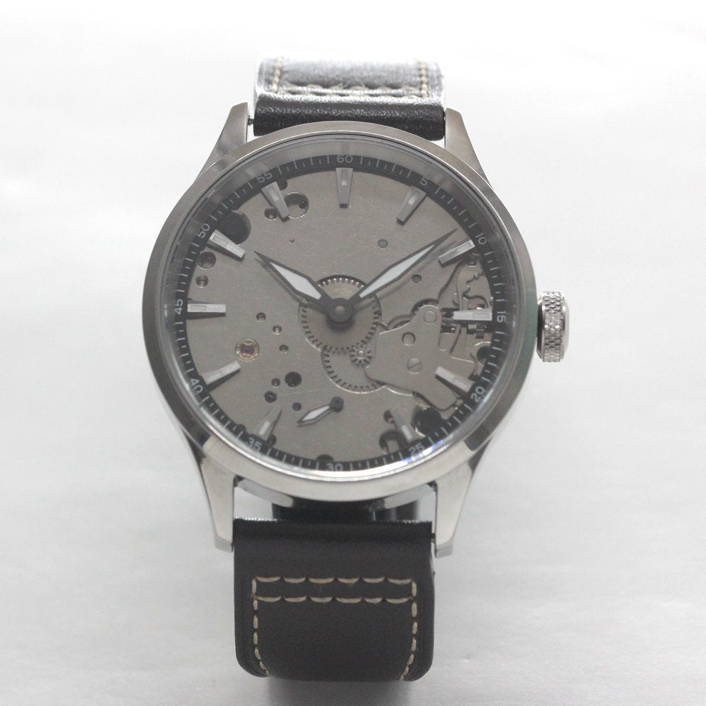 正美堂オリジナルウォッチ/オープンダイヤル/スイス製オールドムーブメント/old6498-602b