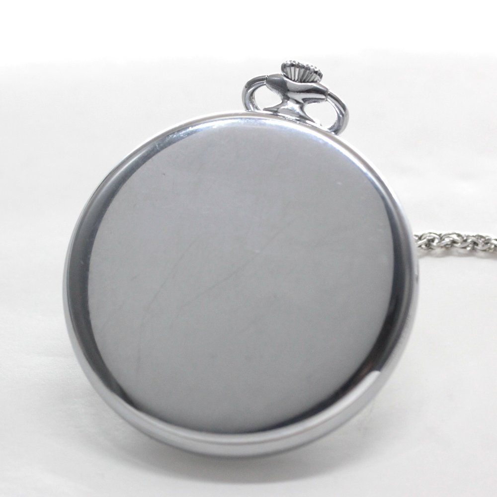 1980年製の絶版モデルのオメガ / OMEGA / ヴィンテージウォッチ / オープンフェイス懐中時計 アラビア数字/ 懐中時計 / omega-124