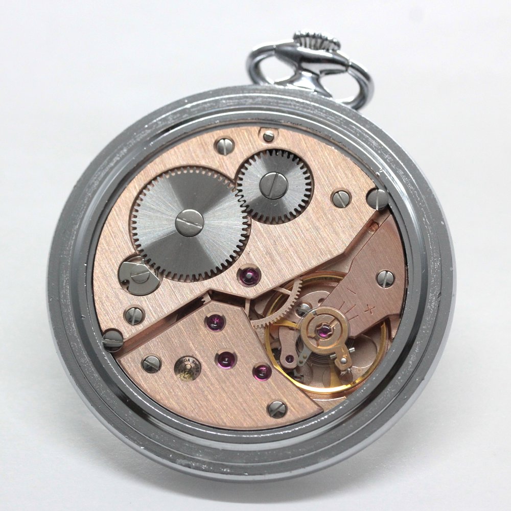 1973年製の絶版モデルのオメガ / OMEGA / ヴィンテージウォッチ / オープンフェイス懐中時計 / omega-125