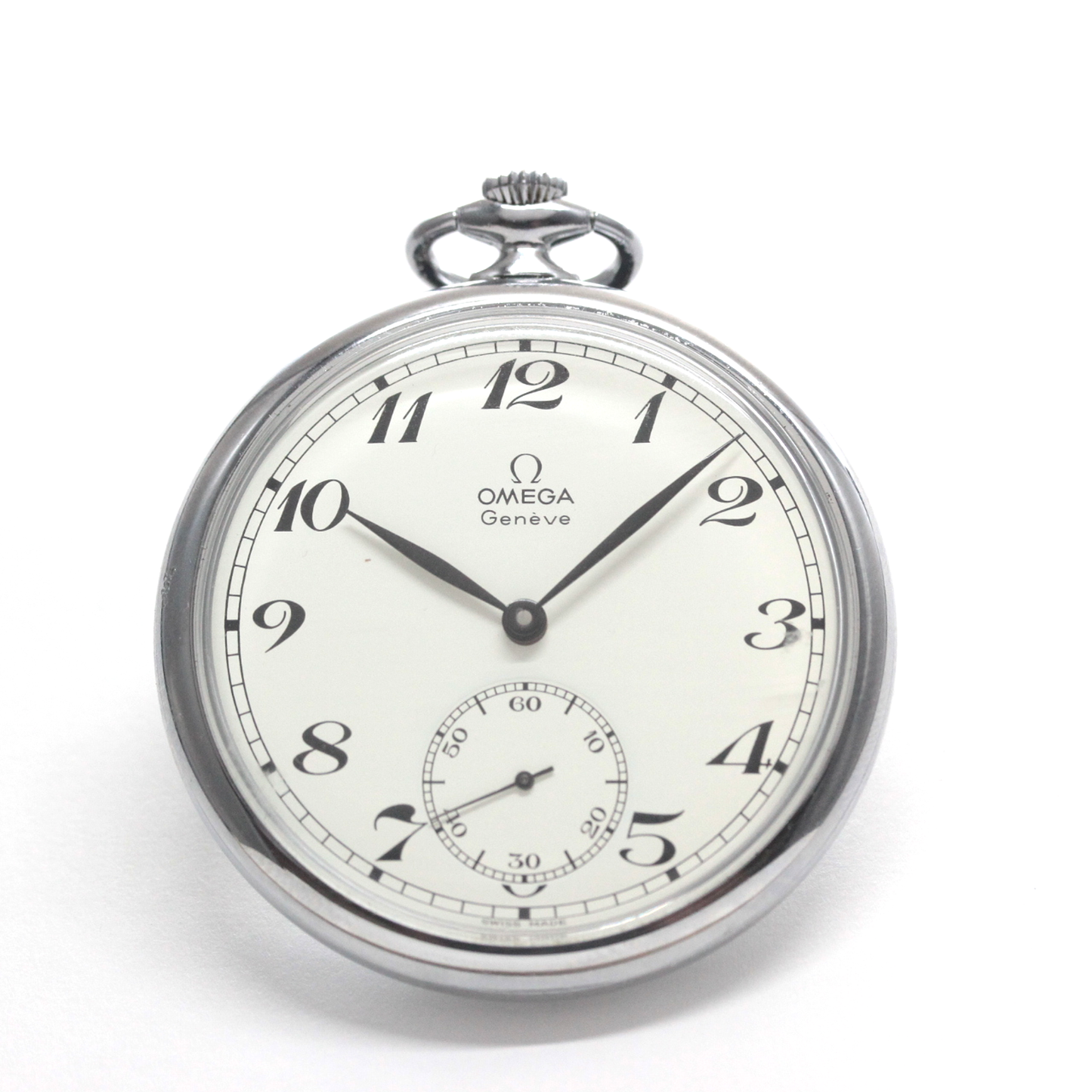 オメガ（OMEGA） / 1973年製 / ヴィンテージウォッチ / オープンフェイス懐中時計 / アラビア数字 /  omega-128