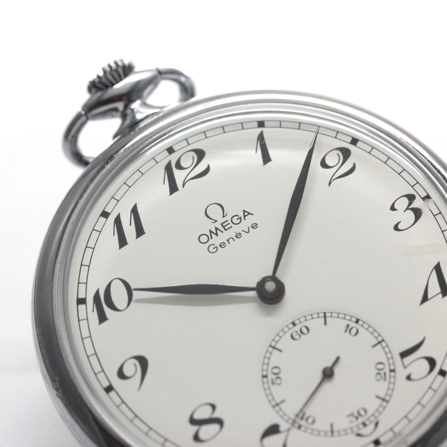 オメガ（OMEGA） / 1973年製 / ヴィンテージウォッチ / オープンフェイス懐中時計 / アラビア数字 /  omega-128