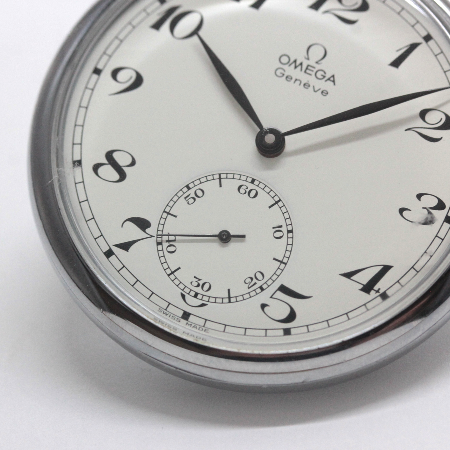 オメガ（OMEGA） / 1973年製 / ヴィンテージウォッチ / オープンフェイス懐中時計 / アラビア数字 /  omega-128